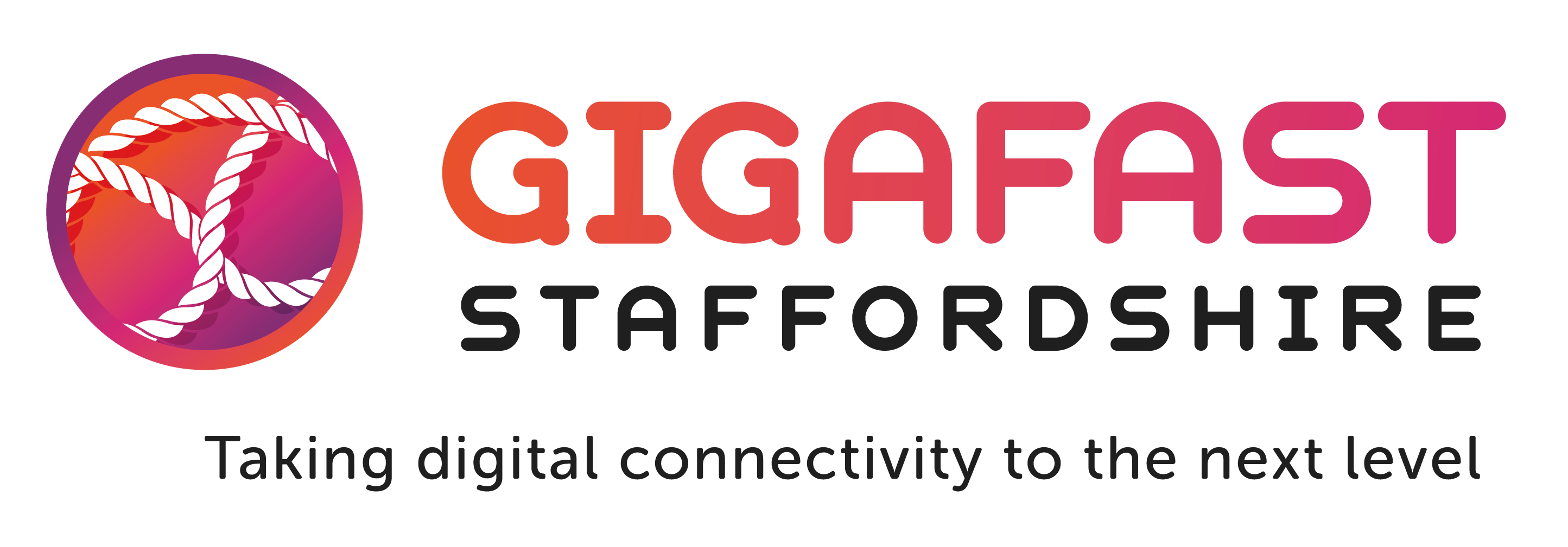 Gigafast Stafforshire logo